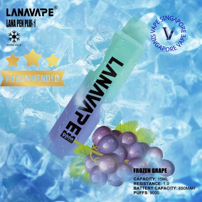 Lana Pen Plus 9000 Puff Ready Stock - Vape Singapore SG Vape