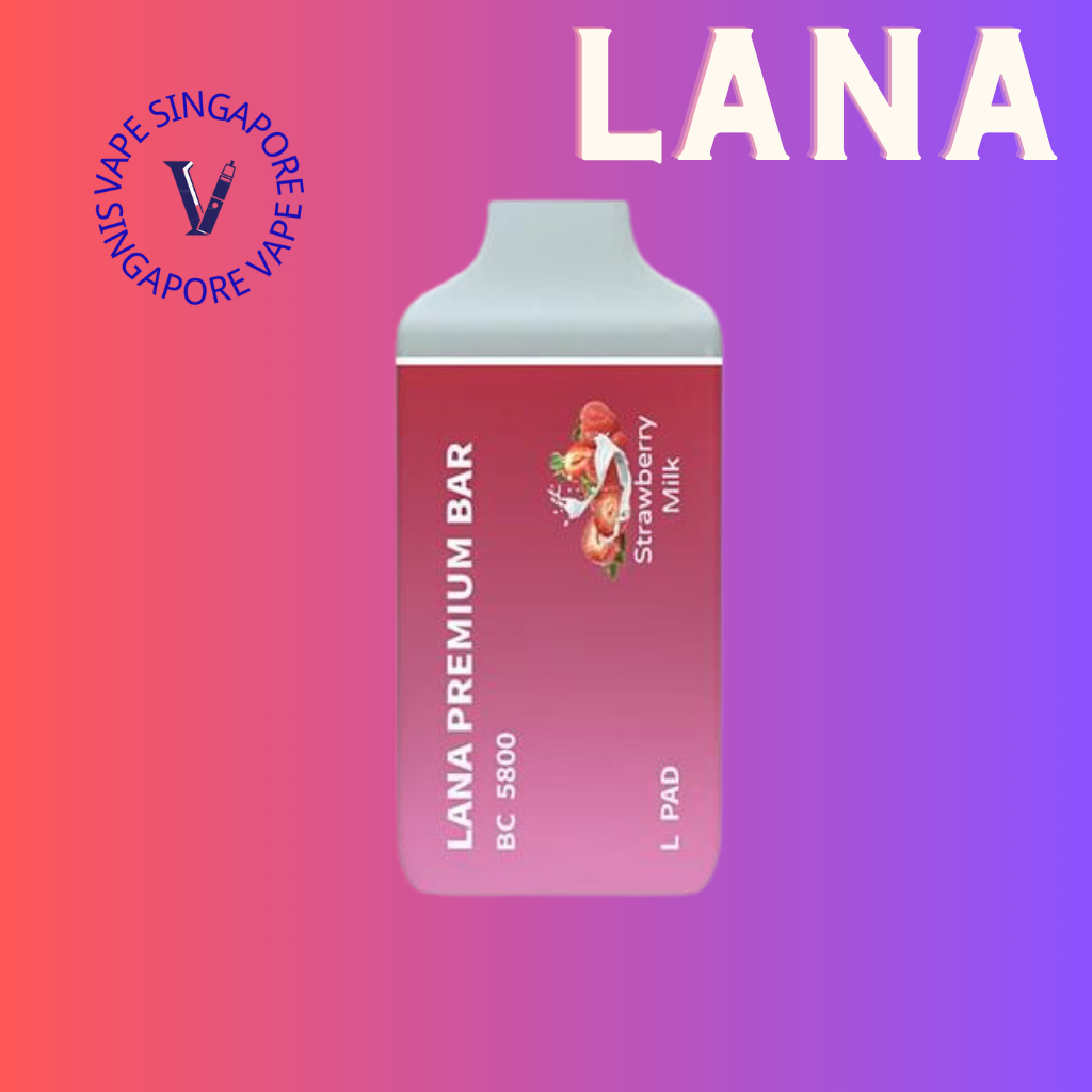 Lana Premium Bar 5800 puff disposable vape - Vape Singapore SG Vape